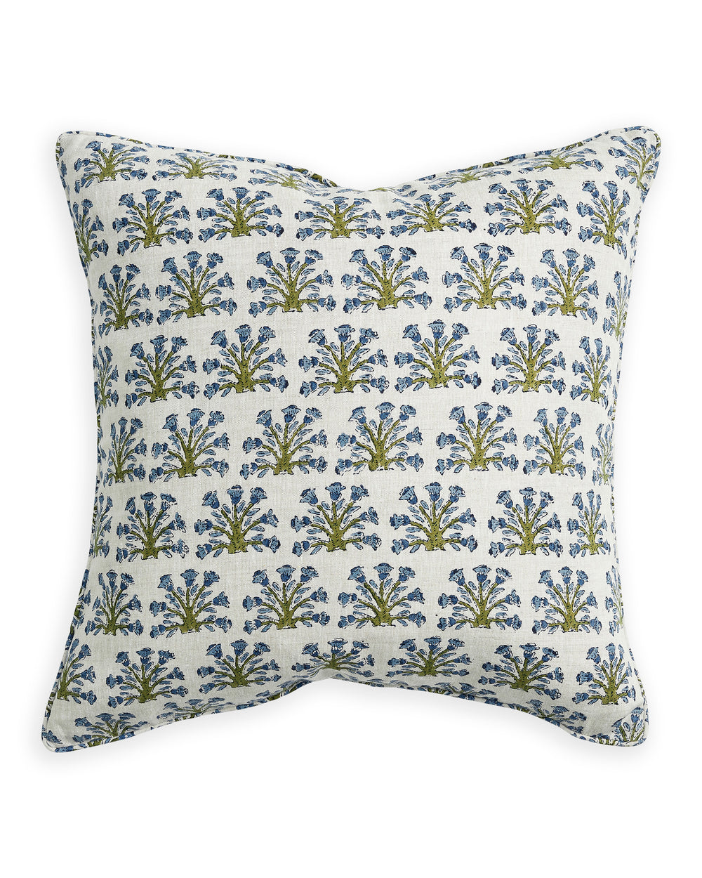 Samode Moss Azure Cushion