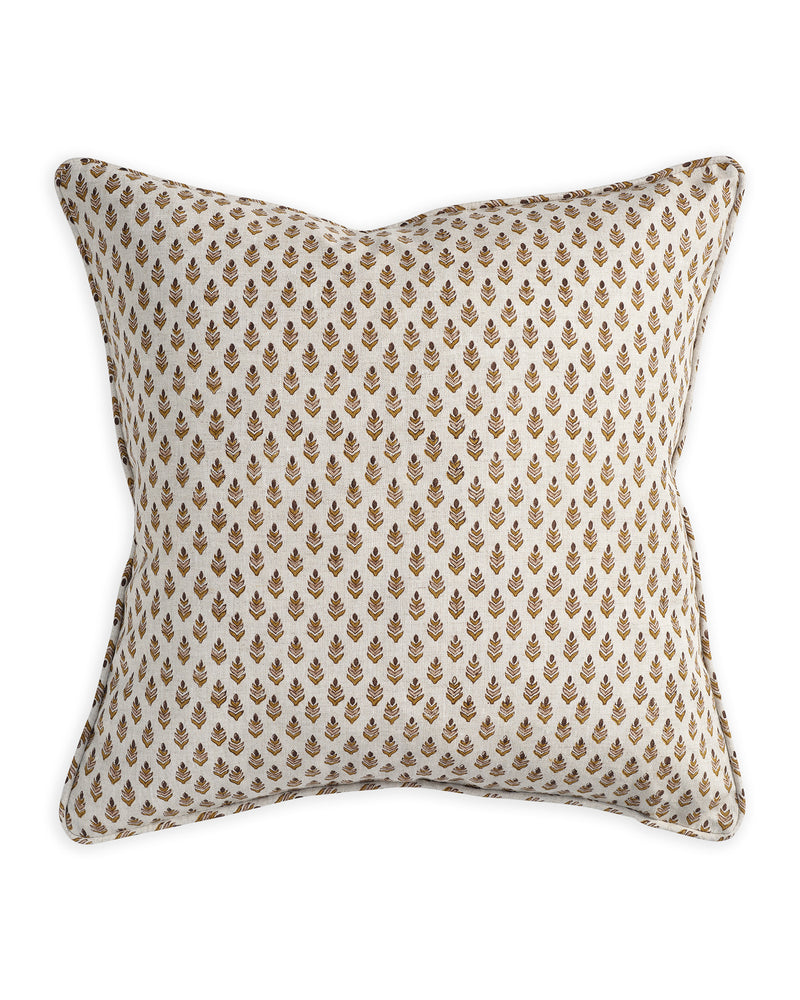 Sula Petal linen cushion