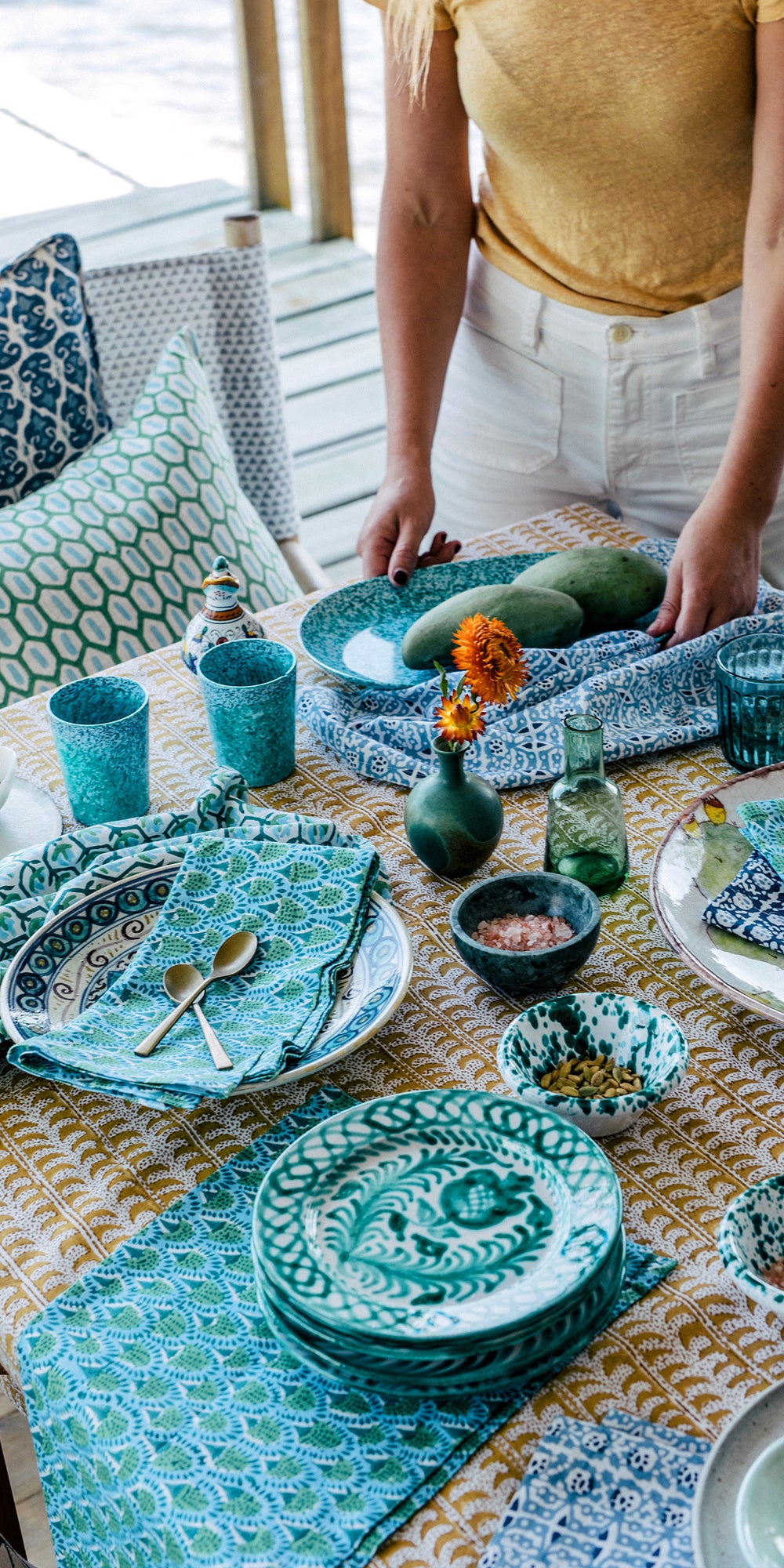 Hermosa Emerald Napkins