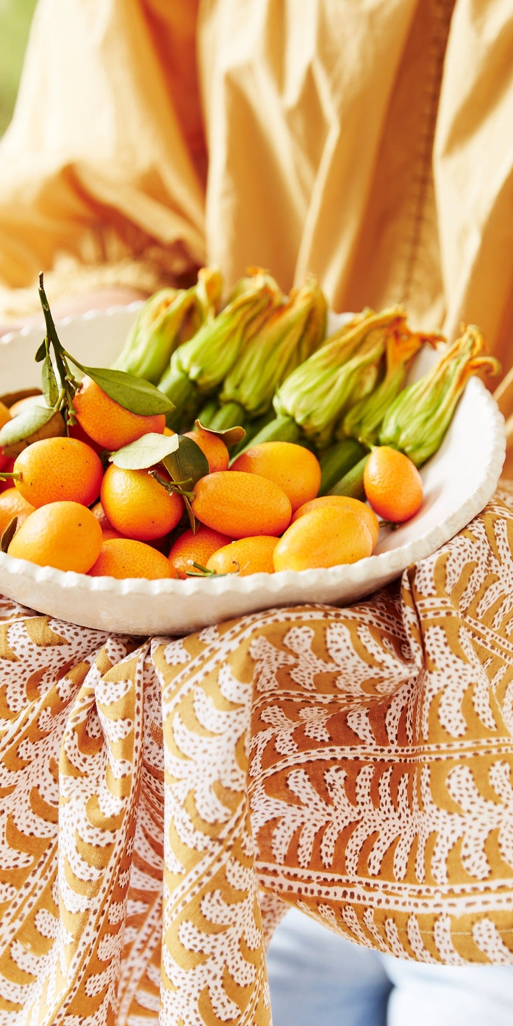 Luxor Saffron Napkins in - Napkins - Walter G Australia