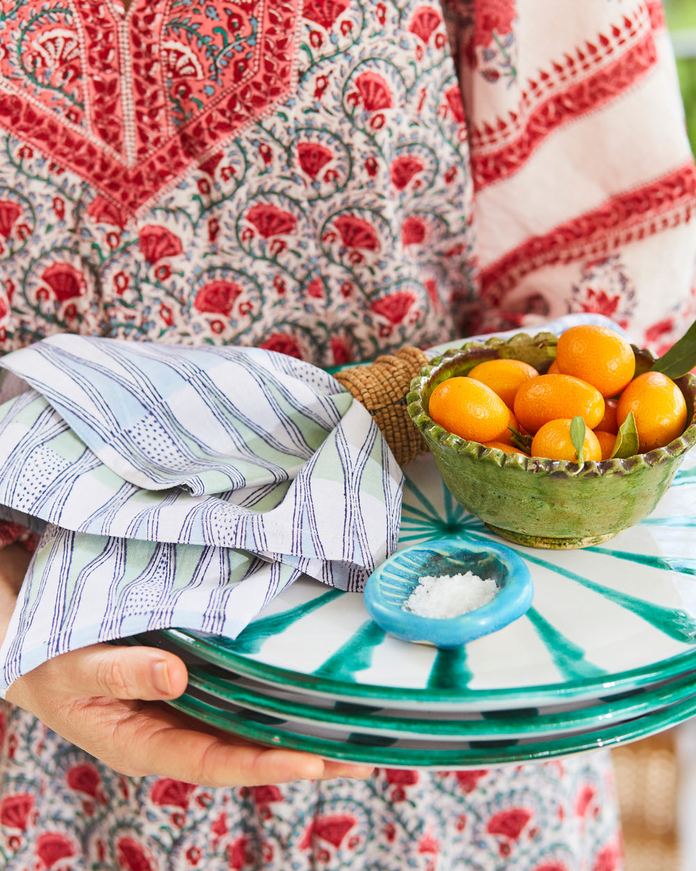 Tangier Fresh Azure Napkins