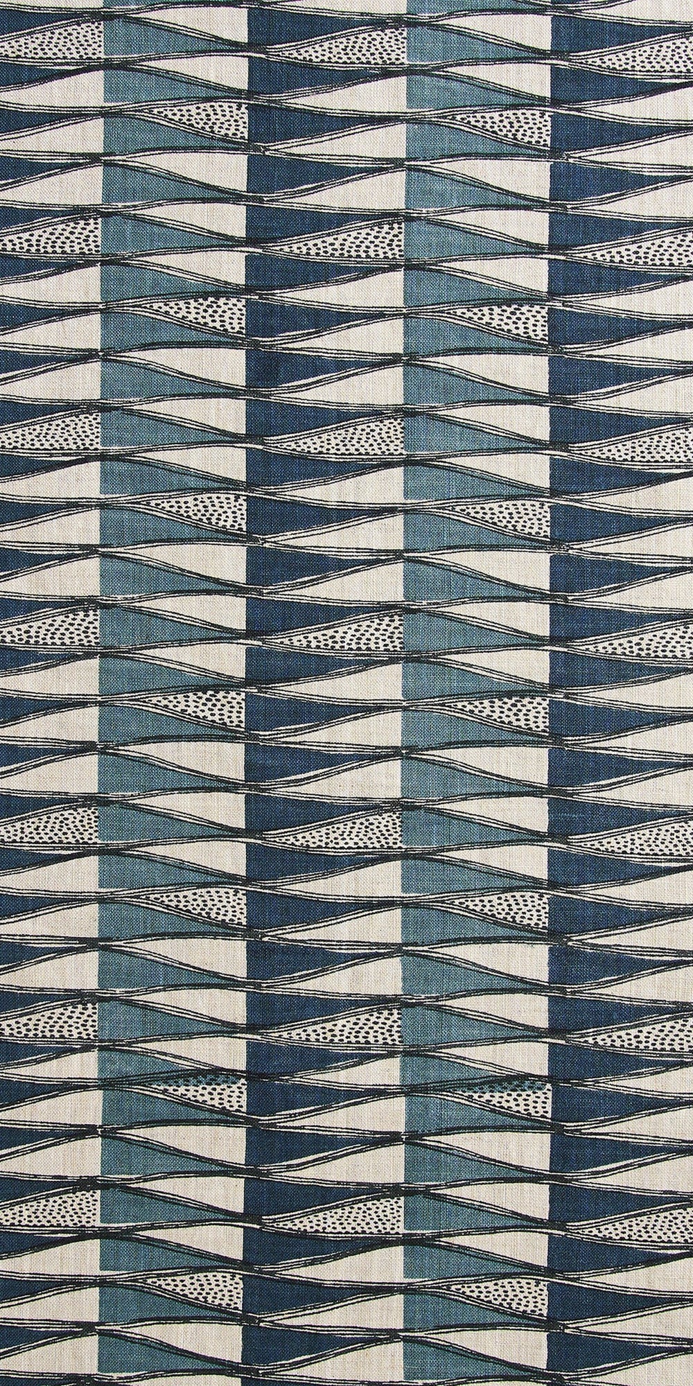 Tangier Denim Linen in - Fabric - Walter G Australia