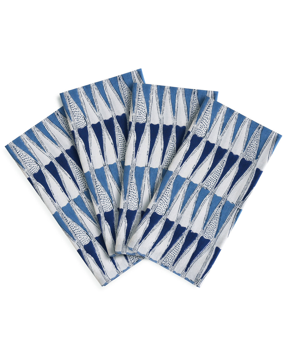 Tangier Denim cotton napkins (set of 4)