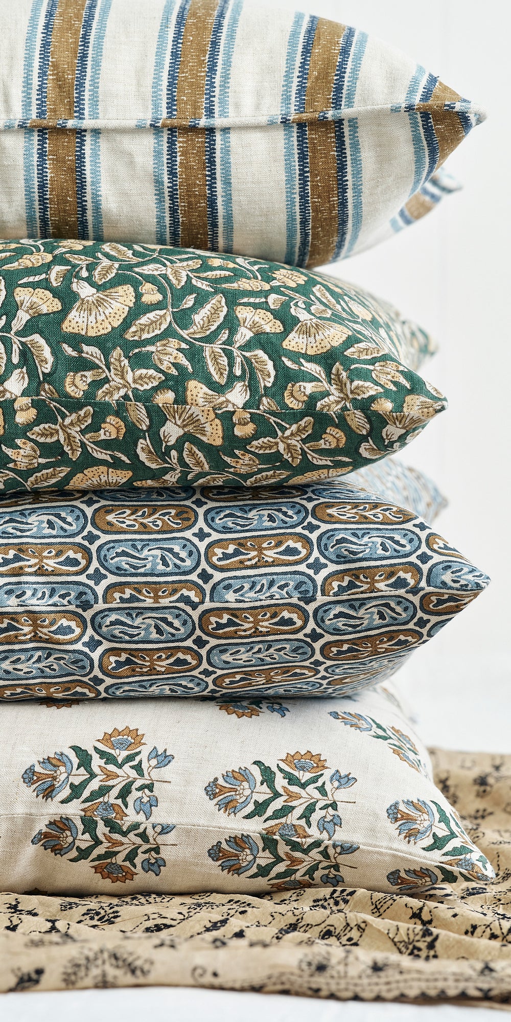 Lido Tobacco Cushion in - Cushions - Walter G Australia