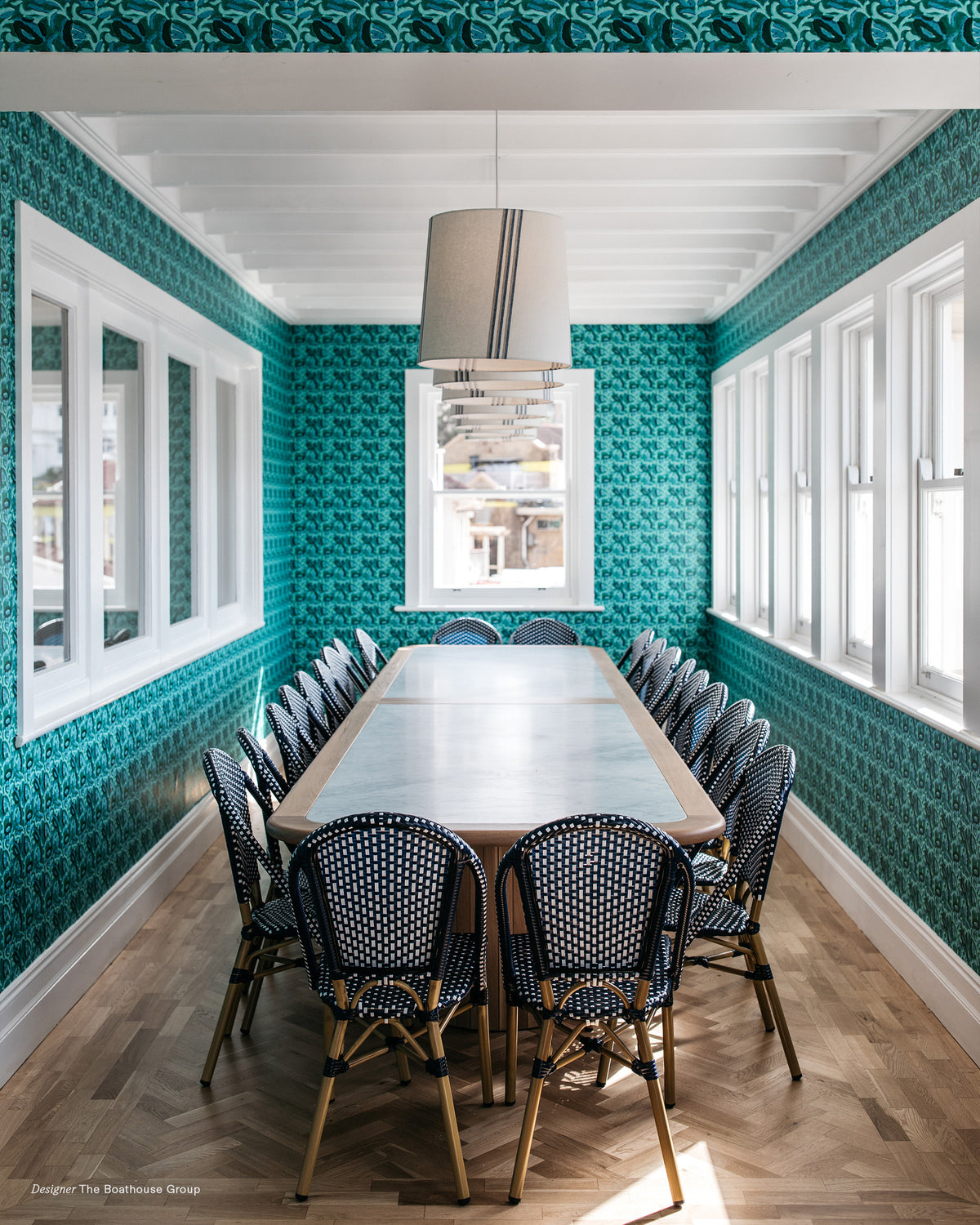 Marbella Malachite Wallpaper