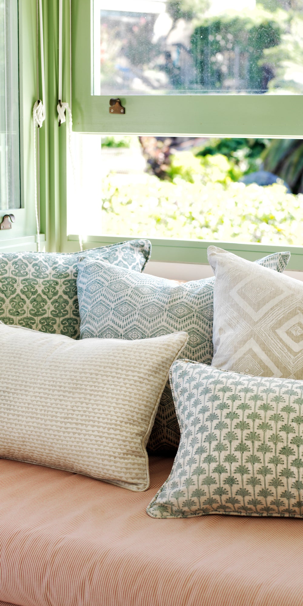 Zadar Celadon Cushion