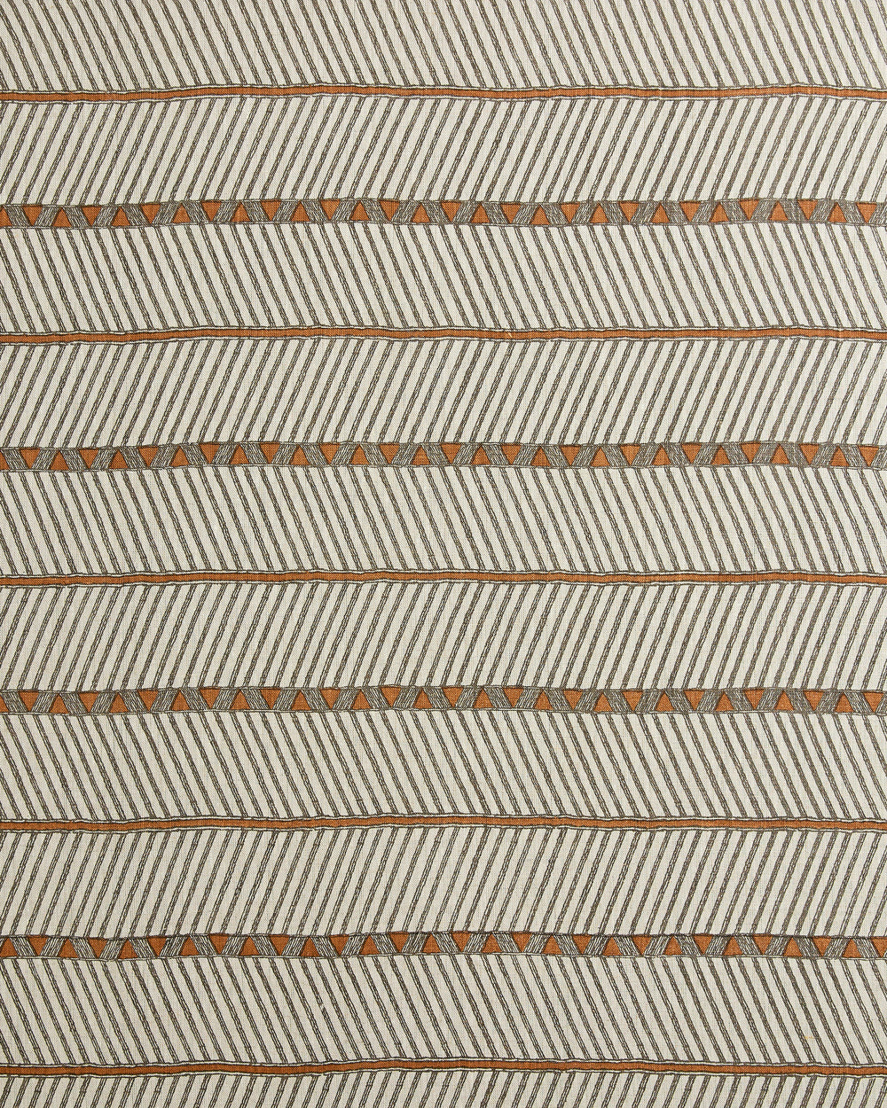 Zanzibar Rust Linen