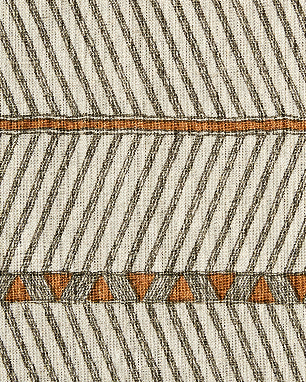 Zanzibar Rust linen